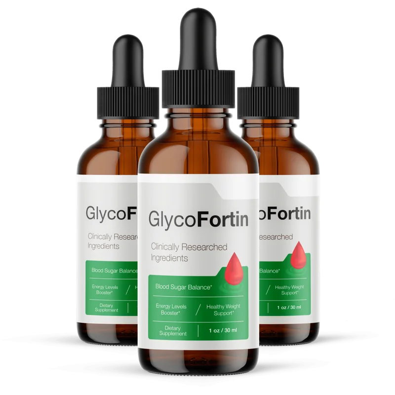 GlycoFortin Blood Sugar Relief Supplement — 3 Bottle / 90 Day Pack